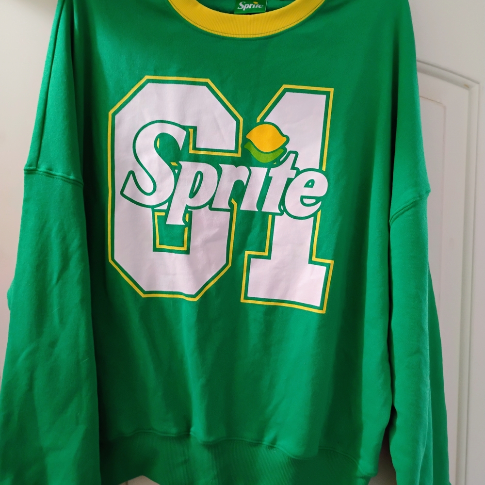 Sprite Green Sweatshirt XL
